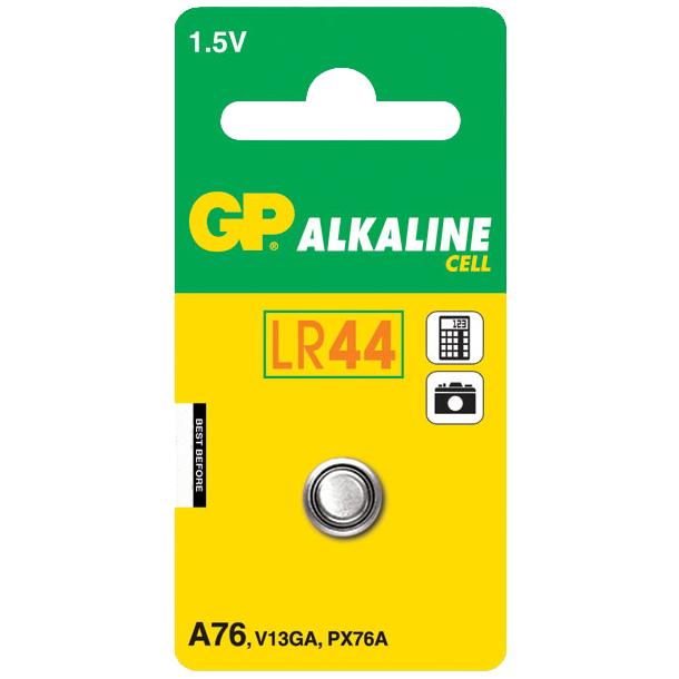 Gp lr44/lr1154/ag13 batteri stk.