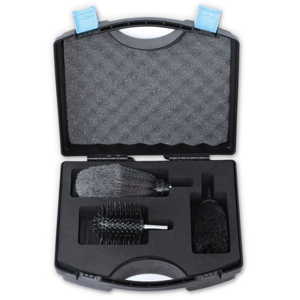 Twisstar kuffert med 3 b�rster