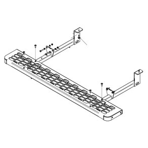 Beslag sidetrin kort Master 06/24
