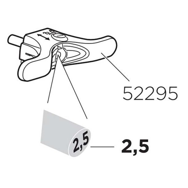 Thule hndtag til 941/943  25mm