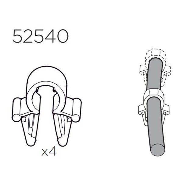 Thule Kabel Clips 925/927