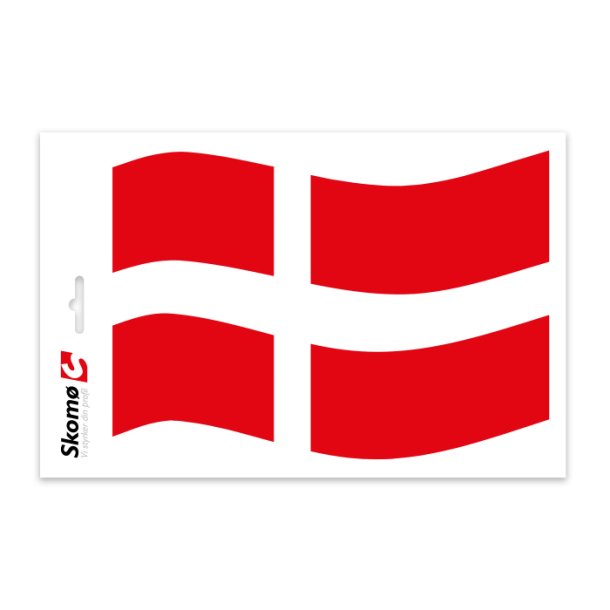 Dk flag stor (17x28cm)