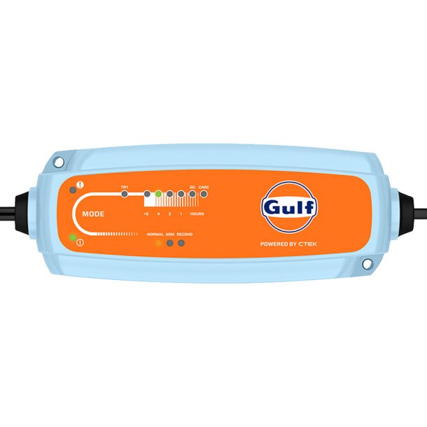 CTEK Gulf lader "Limited Edition" til bilbatteri