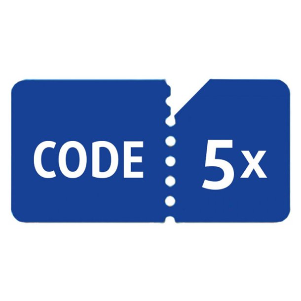 Kode til Auto Code Mini, 5 stk