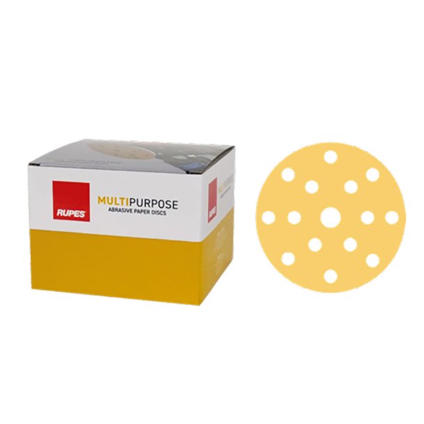 Rupes MP330, sliberondel, �:150 mm. P180, 100 stk.