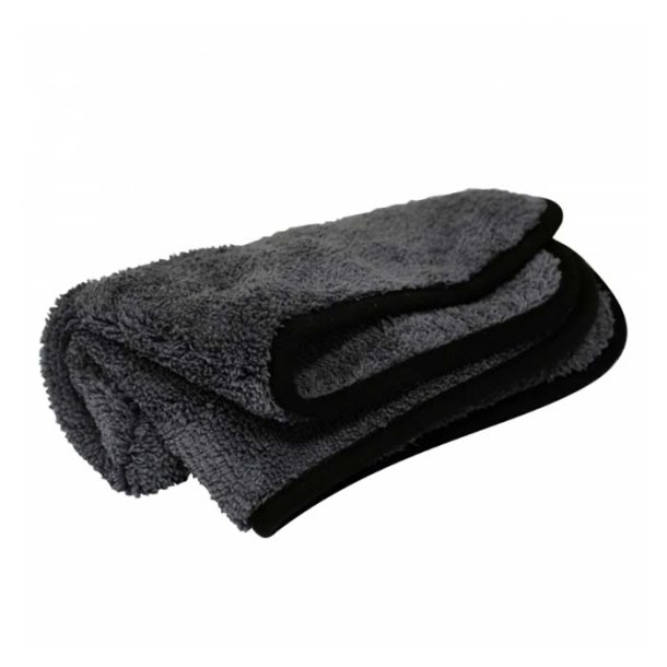 Grey microfiber cloth ultra soft 40x40