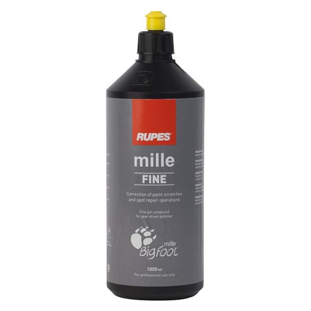 Fine abrasive compound gel, Mille 1 ltr.