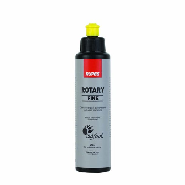 Fine abrasive compound gel, rotary 250 ml, 1 stk.