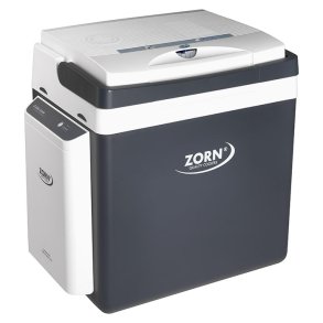 ZORN 25L elektrisk k�leboks 12/230V ink. batteri 7,8 Ah