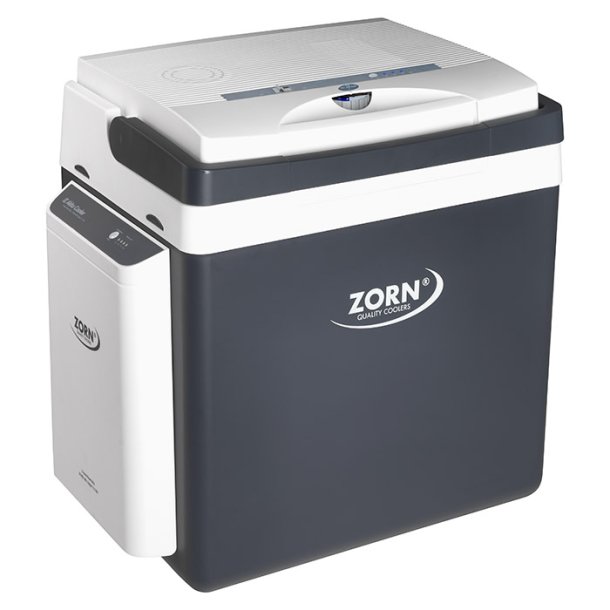 ZORN 25L elektrisk k�leboks 12/230V ink. batteri 7,8 Ah