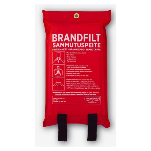 Brandtppe 120x180 cm Housegard 1 stk - max 550 grader