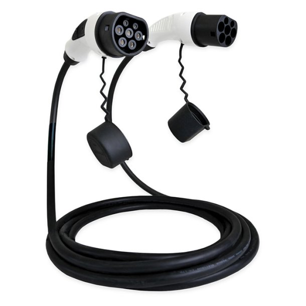 Ladekabel Type-2 32A 1-faset 5 Meter