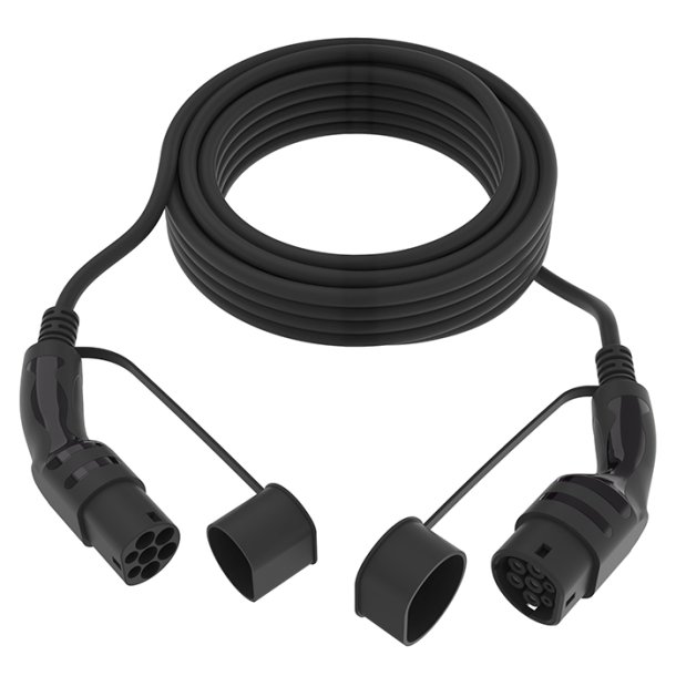 Ladekabel Type-2 16A 3-faset 10 Meter