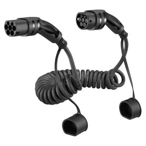 Spiralladekabel Type-2 32A 3-faset 5 Meter