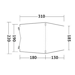 Outwell Biltelt Sandcrest L