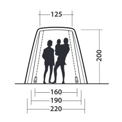 Outwell Biltelt Sandcrest S
