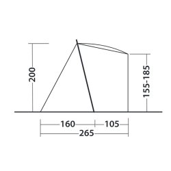 Outwell Biltelt Sandcrest S