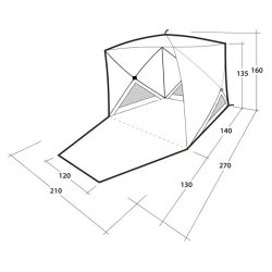 Outwell Compton Beach Shelter