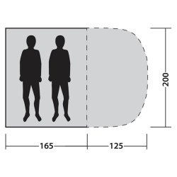 Outwell Whitby Beach Shelter