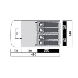 Easy Camp Telt Palmdale 400