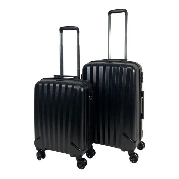 Bon Got Milano Hardcase 2 pak trolleyst sort