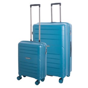 Bon Got Oslo 2-stk hrdt kuffertst, Peacock