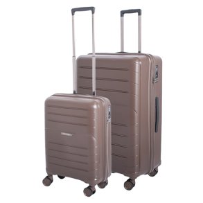 Bon Got Oslo 2-stk hrdt kuffertst, Mocca