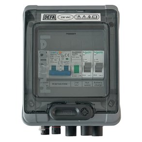 Defa El-central 230VAC PlugIn 2in/3out - Legrand