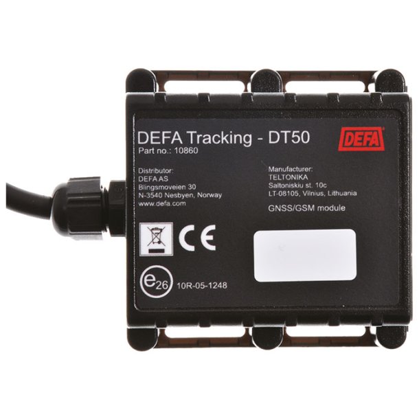 DEFA dt50 tracking (krver forh. login)