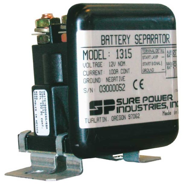 DEFA batteriseparator 12v 100a