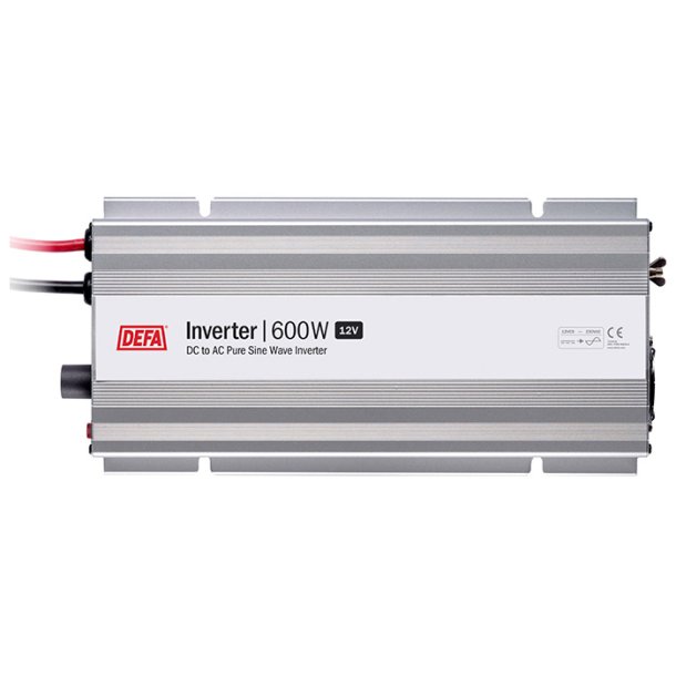 DEFA inverter 12v 600w, plugin stik