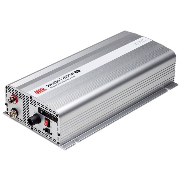 DEFA inverter 12v 1500w, plugin stik