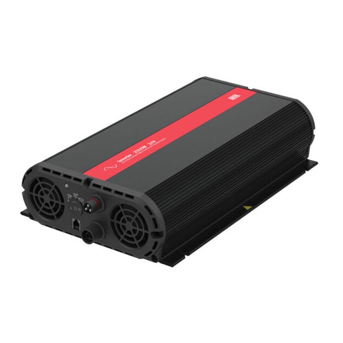 DEFA Inverter 230VAC 2500W 24VDC PlugIn m. autoswitch - Invertere