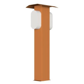 Ladestander til 2 DEFA Power i cortens st�l