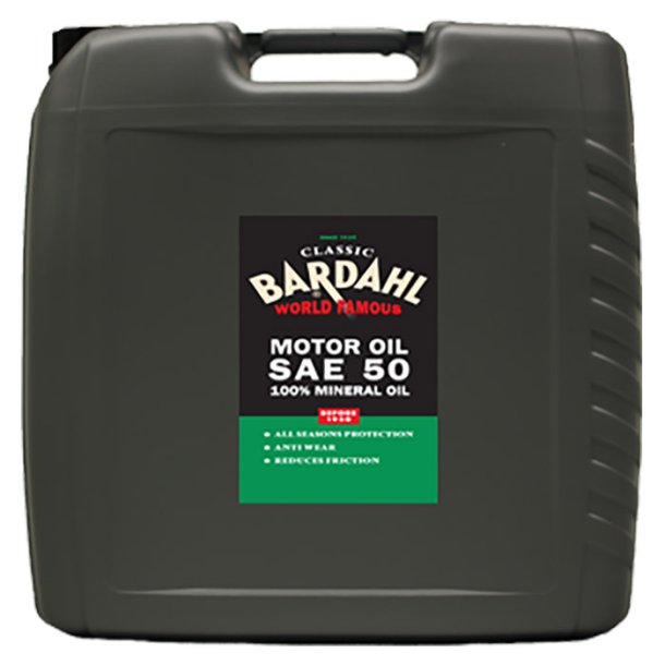 Bardahl 20 Ltr. Sae40 Singlegrade Classic motorolie