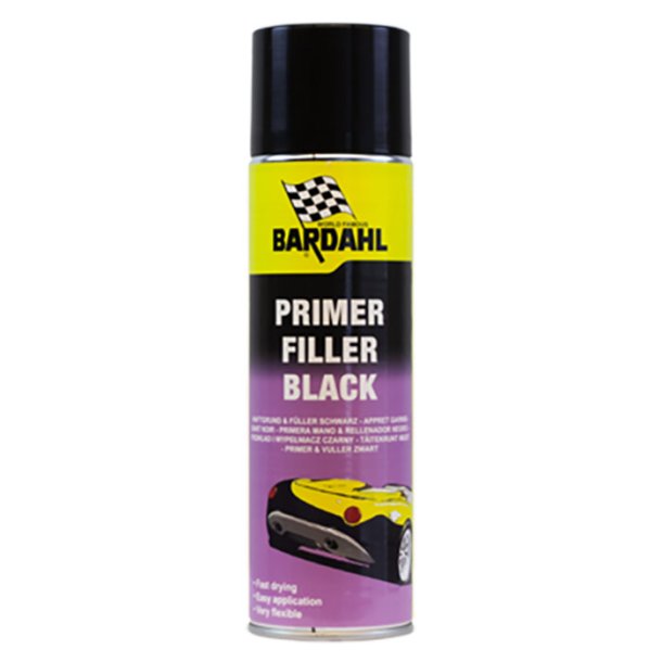 Bardahl Primer Og Filler Sort 500 Ml.