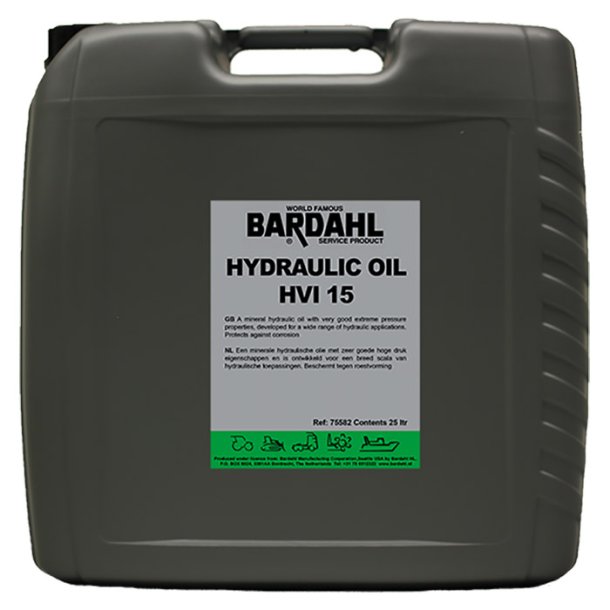 Bardahl 25 Ltr. Hydraulic Oil H15