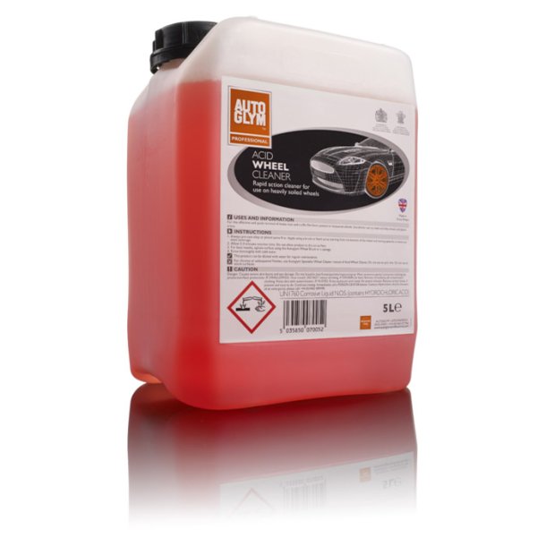 Autoglym Acid Wheel Cleaner 5L Flgrens med syre