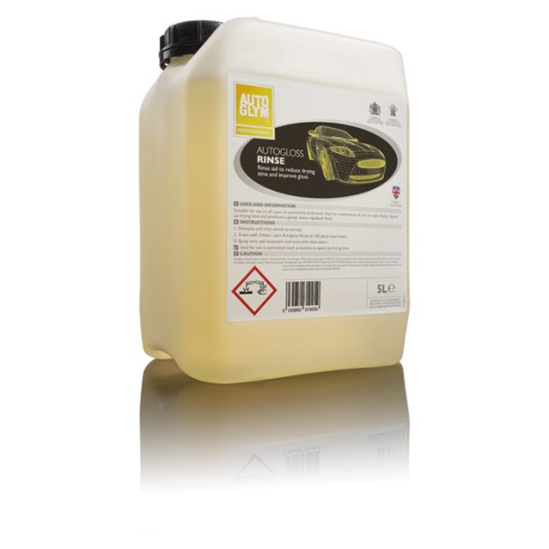 Autoglym Autogloss Rinse 5L Skyllevoks