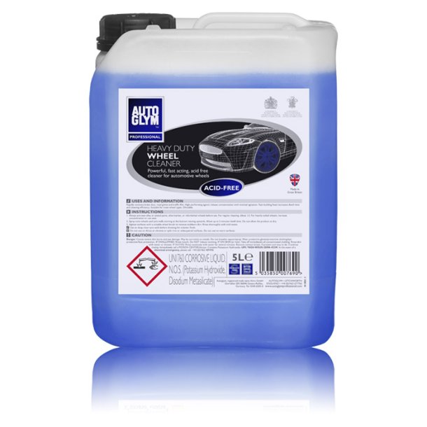 Autoglym Heavy Duty Acid Free Wheel Cleaner 5L Flgrens