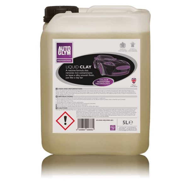 Autoglym Liquid Clay 5L Flyverust og nedfaldsrens