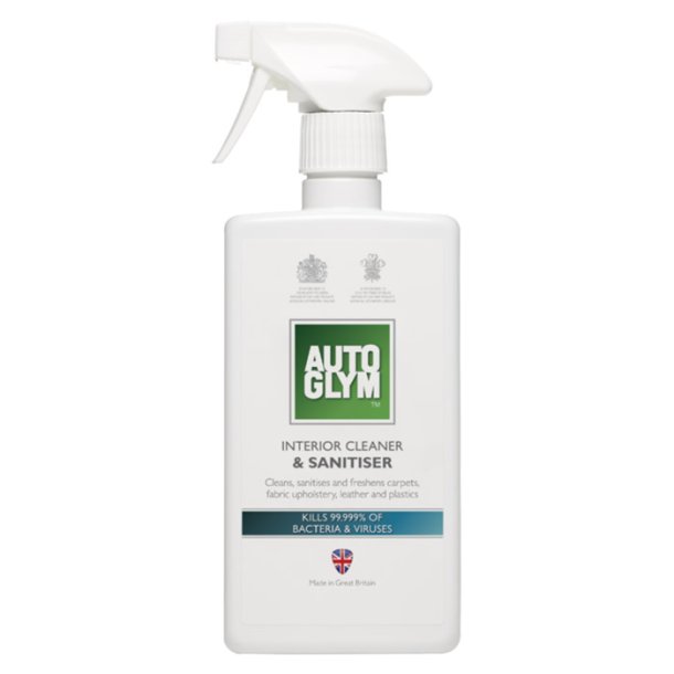 Autoglym Interior Cleaner &amp; Sanitiser 500ml rens