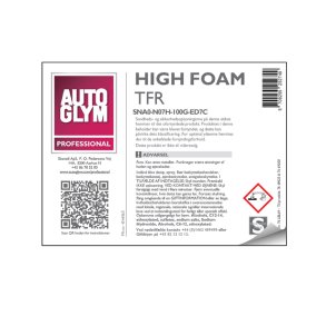 Label Autoglym High Foam TFR