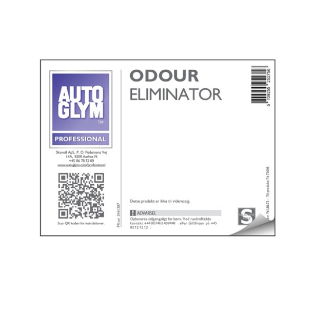 Label Autoglym Odour Eliminator
