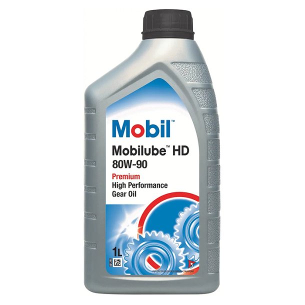 Mobilube HD 80W-90 gearolie, 1 L