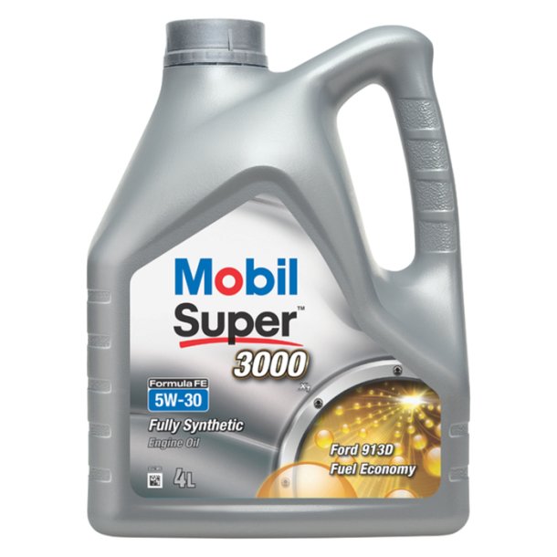 Mobil Super3000 X1F-FE, 4ltr. 5W30 olie