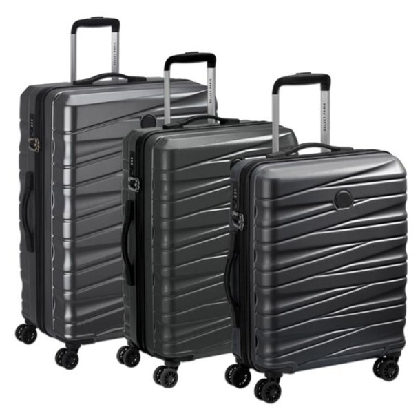 Delsey Paris Tiphanie 3-stk hrdt trolleyst graphite