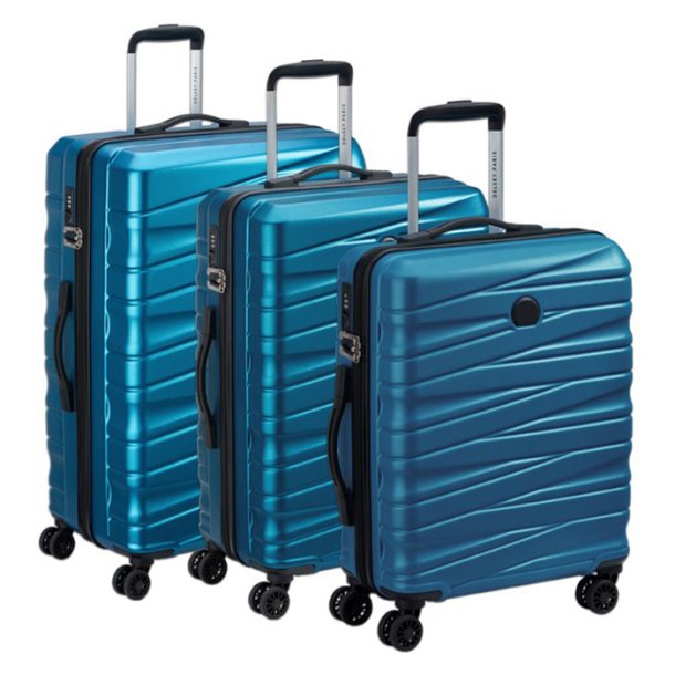 Delsey Paris Tiphanie 3-stk hrdt trolleyst steelblue