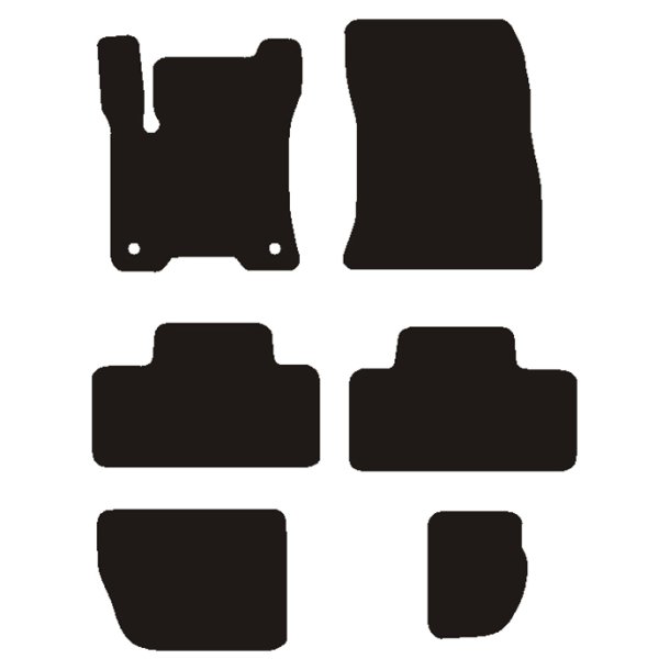 Velourm�tter Mercedes EQB (X243) 2021-