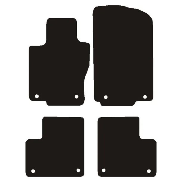 Velourm�tter Mercedes GLE (W166) 2015-2019